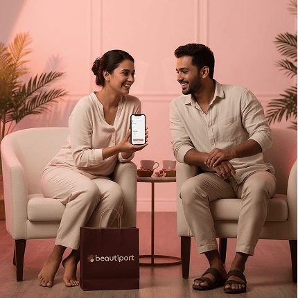 People using beautiport app